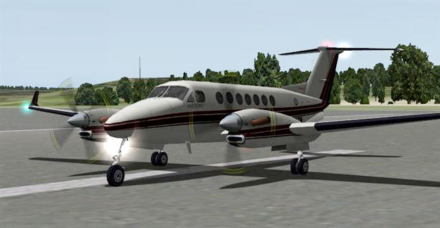 Avi&atilde;o King Air B350 &eacute; fabricado nos EUA e, &eacute; considerado moderno e bem equipado