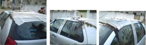 Carro da juiza incendiado na cidade de Belmonte logo ap&oacute;s ela assumir o caso