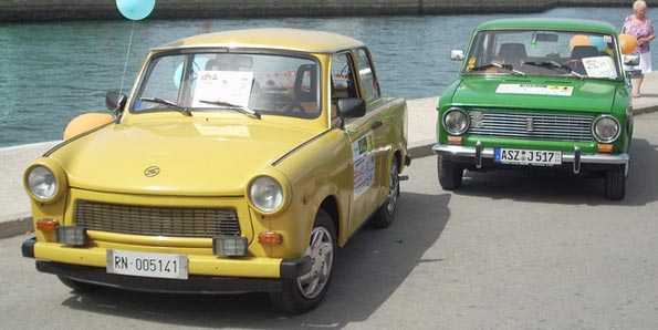 4) Trabant - Produzido na Alemanha Oriental a partir de 1958, o Trabant foi o ve&iacute;culo s&iacute;mbolo do regime comunista, com mais de 3 milh&otilde;es de unidades (Foto: Divulga&ccedil;&atilde;o)
