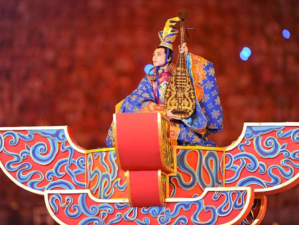   Xinhua no centro da apresenta&ccedil;&atilde;o  Ag&ecirc;ncia / Reuters 