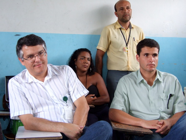 Representantes da Veracel, presentes a se&ccedil;&atilde;o