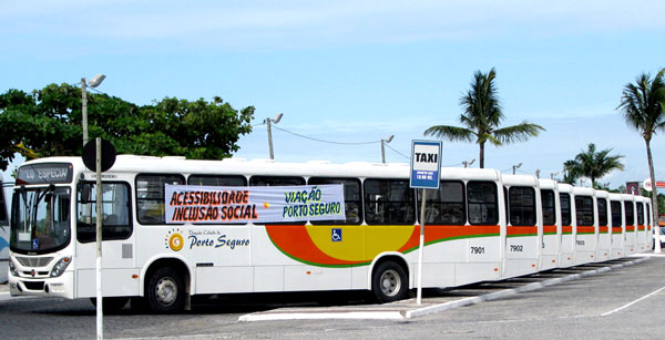 Frota de &ocirc;nibus aadaptados para cadeirantes, Porto Seguro sai na frente em mat&eacute;ria de acessibilidade