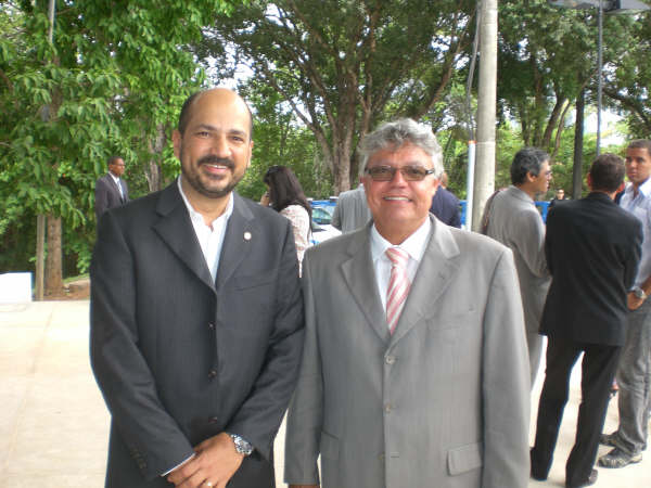 Rob&eacute;rio Oliveira e o Secret&aacute;rio de Seguran&ccedil;a P&uacute;blica, Dr. C&eacute;sar Nunes