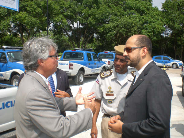 Rob&eacute;rio Oliveira e o Secret&aacute;rio de Seguran&ccedil;a P&uacute;blica, Dr. C&eacute;sar Nunes