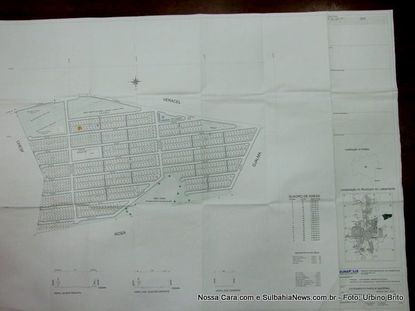 Esta &eacute; a planta do futuro bairro Nacional que ser&aacute; construido junto da esta&ccedil;&atilde;o da Chesf pr&oacute;ximo ao Alecrim