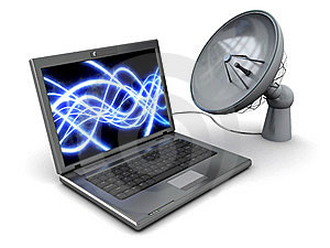 Antena de Internet via sat&eacute;lite