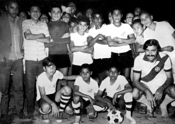 Santos Futebol Clube/Marcante presença na quadra do clube dos bancários.