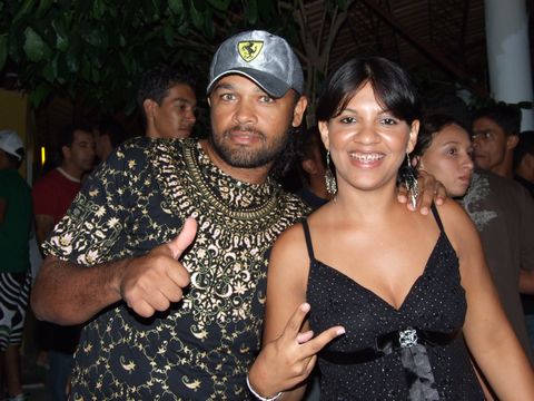 Mica Bahia e amiga
