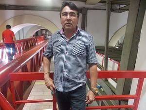 Fausto Reis � presidente da Associa��o do Mercado h� dois anos. (Foto: Maiana Belo / G1 Bahia)
