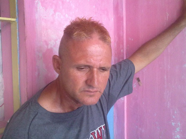 Marco Archer dentro da cadeia na Indon�sia (Foto: Rog�rio Paez / Arquivo pessoal)