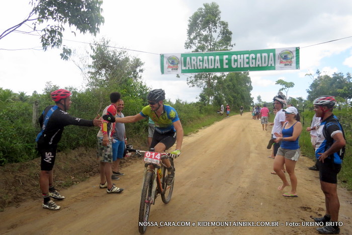 Chegada de Raone o campe�o da categoria Elite