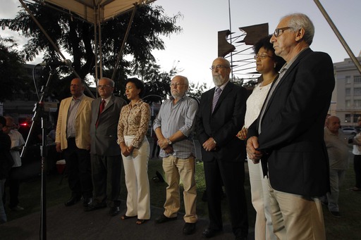 Inaugura��o do Monumento em homenagem aos brasileiros desaparecidos na ditadura militar - Foto: Raul Golinelli/GOVBA